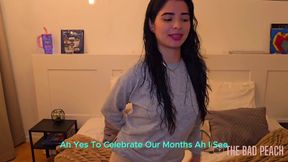 Gift for My Boyfriend I Surprise Him and I Also Give Him a Very Happy and Very Wet Ending