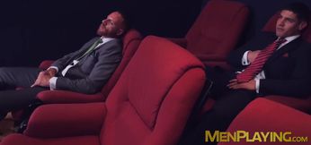 Handsome Bastian Karim deeply fucked in a missionary position by bearded Leo Rosso