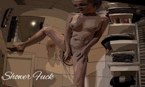 Dildo Shower Fuck