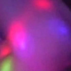 Multicolored Fuck. I Stick My Cock in My Unfaithful Comadre in the Middle of a Shower of Lights...