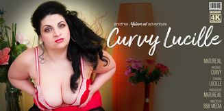 Curvy mature Lucille is getting very naughty