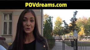 Povdreams - Horny German Girl Surprises Stripper At Home For Hot Hookup With Lullu Gun