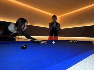 I Competed in a Game of Pool with a Foreign Stranger the Prize a Screw Ending with a Spunk fountain Inside!