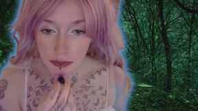Giantess Vore POV Fantasy: Fairy Giantess Devours High-Cal Human Prey - Throat Bulge Swallows & Digestion Tease!