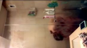 curvy stepmom 51 shaving her pussy in the shower