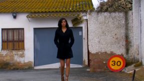 hot brunette babe pierced pussy fucked hard