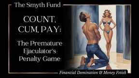 Count, Cum, Pay: The Premature Ejaculator’s Penalty Game { FinDom Humiliation }