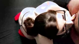 point of view View Me Take my Boyfriends Thick Load All Over my Nerdy Face  Glasses While I Deep Throat him