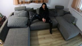 milfycalla – leather fetish mix vol.1 – tight pants & slow tease