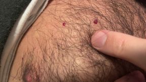 Earl Smile - Hairy Upper Body Showcase in the Bedroom