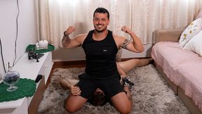 Trampling Ballbusting and Facesitting by Cruel Master