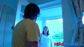 Curvy MILF enjoys a passionate encounter featuring her big natural assets.