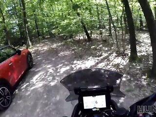 HUNT4K. Humiliating her BF while sucking a giant biker’s wang. Hot sex with Helina Dream
