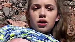 Sexy Little April Plays With Her Young Clothed