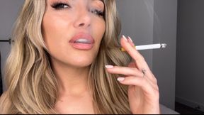 Intimate Addiction: Smoking Close-Up & Personal 4k