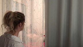 stepmom helps stepson with porn addiction and lets him cum inside her