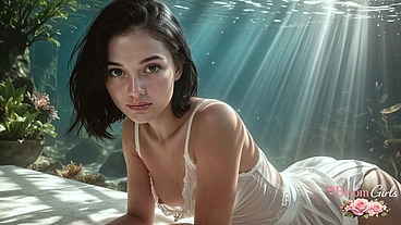 I fucked my sweet 18-year-old ex in her tight, wet pussy right in the middle of the oceanarium.[AI]