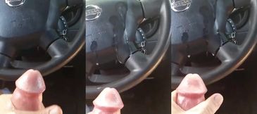 Big Cumshot in the Car #2