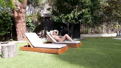 Slutty blonde step sis loves OUTDOOR SEX - Lily Phillips & Lev Lieben