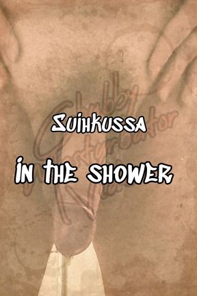In the shower
