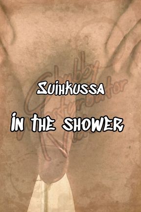 In the shower