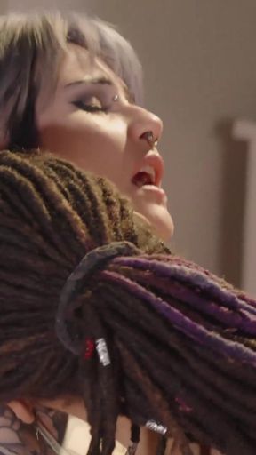 Aelin's Intimate Encounter: Latina Trans Teases Her Girlfriend