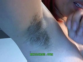 Hairy, sweaty armpits!