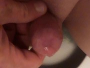 Headless cock has tiny piss hole