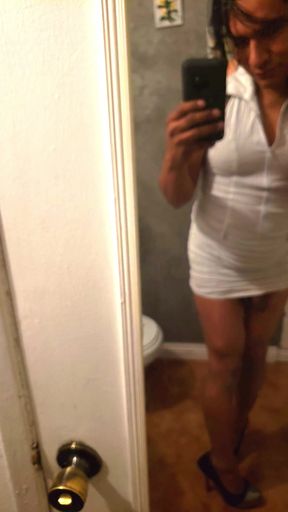 me and the bathroom showing of my young talent