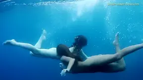 Chicks On Tenerife Underwater Lesbians