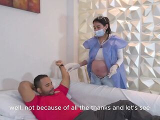 SEX WITH A PREGGY DOCTOR IN A DOCTOR'S OFFICE