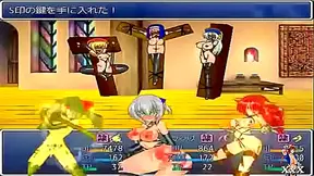 Shinobi Hideout Sex – Ryona Fucks Thieves in Intense Hentai Game Action