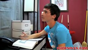 Noah Carlisle gets a hard pounding from his hot teacher