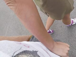 Wtf!! Stranger Stud Fucks Me Public in the Ass!!