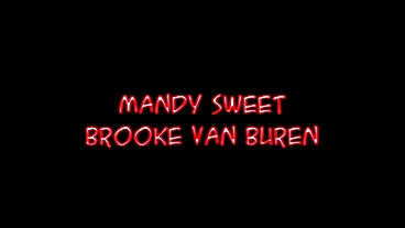Brooke Van Buuren and Mandy Sweet Threesome Facial