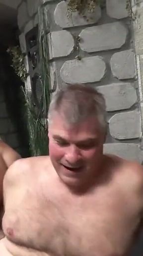 German Pornstar Kira Knight and Busty Blonde MILF Hot Threesome in Castle