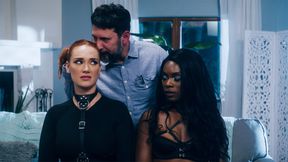 ”Sexy black COUGAR Ana Foxxx submissive pawg wifey Siri Dahl served hubby”