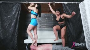 Cleo & Nadia - Smash Him Underfoot! - HD 1080p MP4