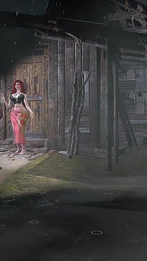 Bigtits Redhead Mistress Fucked and Bred by a BBC Oldman