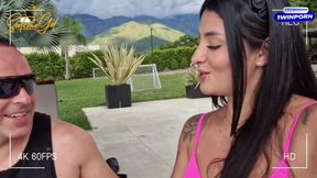 Spanish photographer fucks Colombian influencer in hotel pool - Salom� Gil