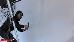 bts of the scene: (wet) welcome to the studio jennyfer stone, first time pee, dp, rough, atm, swallow, big gape!