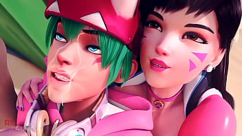D.va &amp_ Kiriko Girls Day - Compilation [With Sound]