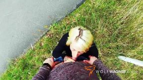 Harleen Van Hynten's Wild Public Encounter in Berlin - POV Big Tits Adventure
