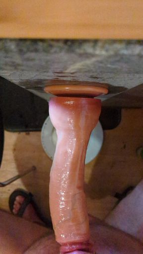 Warming up and Stretching my Throat for a new Deepthroating Session