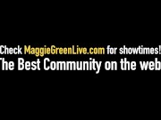 Busty Maggie Green Gets Her Pussy Pounded By Big Black Cock!