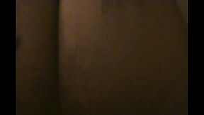 Amateur black babe takes it in the ass doggystyle