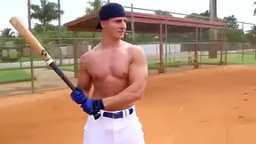 Stunning Jocks Bang In Shower After Baseball Game