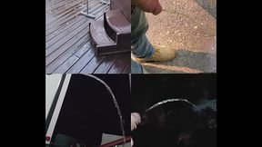 Split screen Power pissing