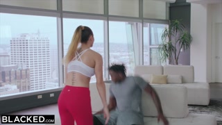 BLACKED Tight model doesn't have time for anything but BBC