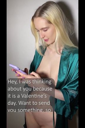 Horny Girlfriend Wants a Creampie on Valentine's Day